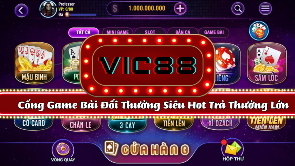 Vic88 - Cổng Game Bài Đổi Thưởng Siêu Hot Trả Thưởng Lớn